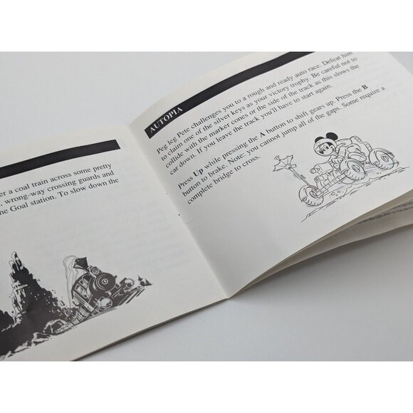 Disney Adventures In The Magic Kingdom (Nintendo NES) Manual Only - Picture 6 of 6